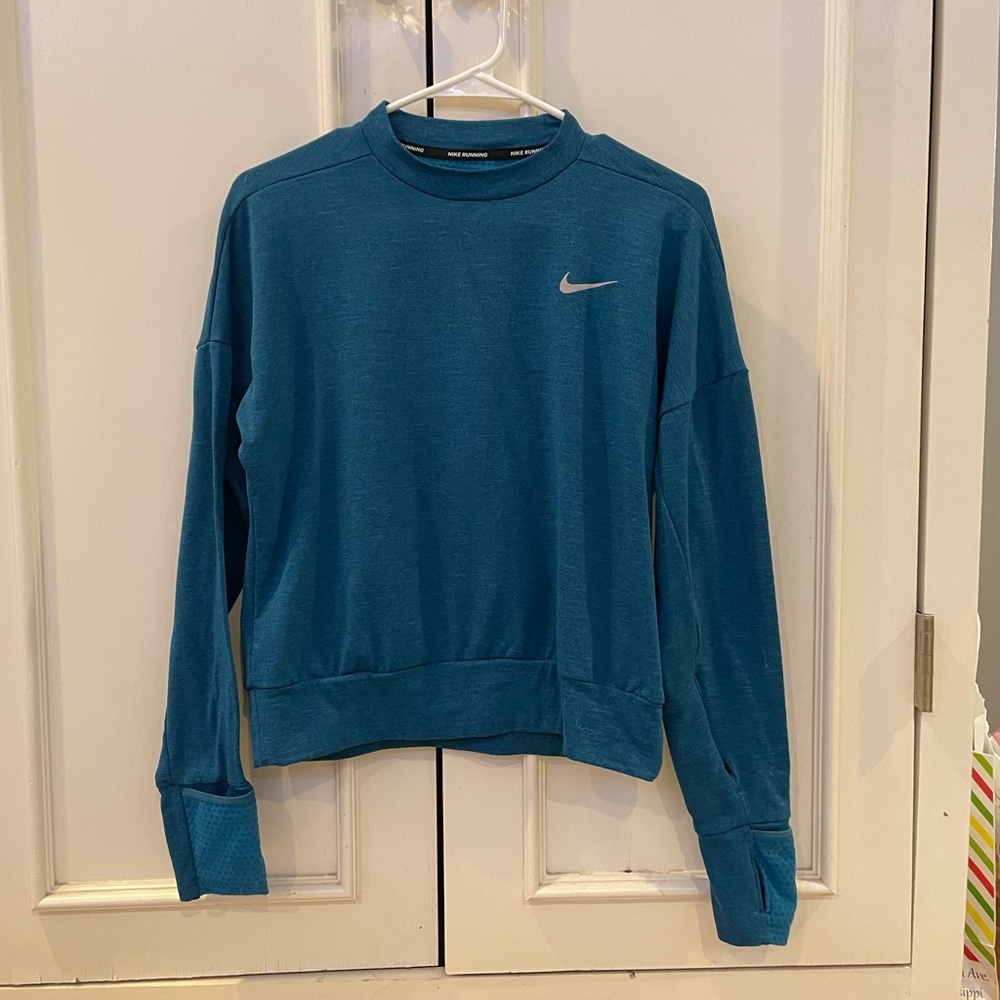 Blue Nike sweatshirt